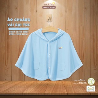 Áo choàng nhà Me & Con+ cho bé có mũ tai thỏ vải sợi tre thoải mái chống tia UV từ 9 tháng - 5 tuổi