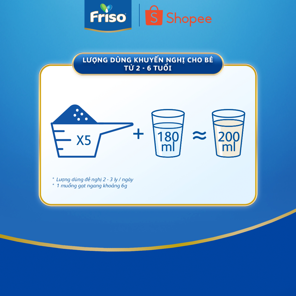 Sữa Bột Friso Gold 4 1400g (Dành Cho Trẻ Từ 2 - 6 Tuổi)