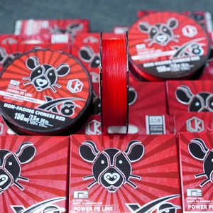 DÂY DÙ CHUYÊN CÂU LURE LK RED X8, DÂY CÂU CHUYÊN LURE LK RED 150M, DÂY LK RED KHÔNG PHAI MÀU