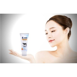 Sữa Rửa Mặt E100 Bò 80g: Trắng Mịn Da -Sạch Khuẩn Gây Mụn: Chính Hãng
