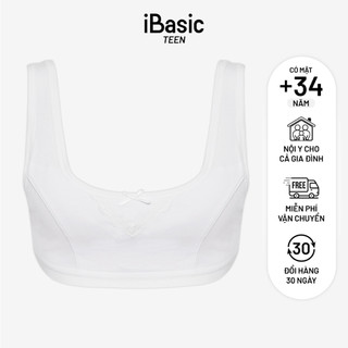 Áo ngực nữ học sinh iBasic tròng cổ với cotton USA kháng khuẩn BRAT003