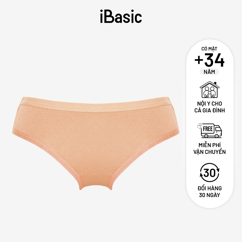 Ảnh Quần lót nữ iBasic thun visco bikini basic PANW002 2