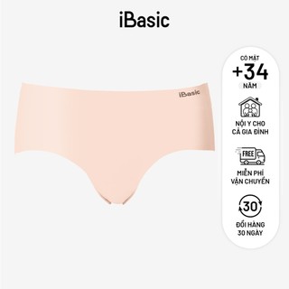 Combo 3 quần lót nữ iBasic không đường may lưng cao dưới rốn kết hợp free cut và ép nhiệt V119
