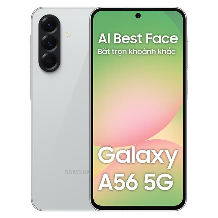 Ảnh Điện thoại Samsung Galaxy A56 5G 8GB | 128GB, Màn hình 6.7" - Chip Exynos 1580 - 50MP - 5000mAh, Bảo hành 2 năm 1