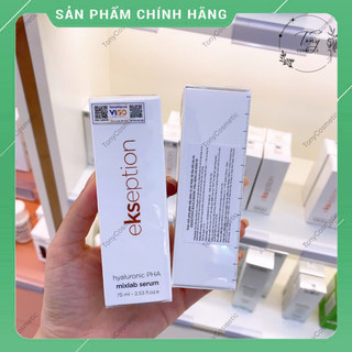 Serum Ekseption PHA Hyaluronic 2% + PHA 5% 75ml, serum tái tạo tế bào da mới giúp da mềm mịn, căng bóng