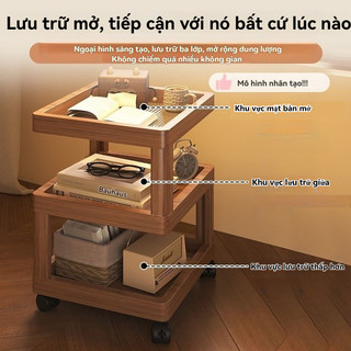 Bàn cạnh sofa phòng khách bàn cà phê góc hiện đại phòng ngủ nhỏ đơn giản giá để đồ giá để bàn trang trí