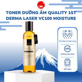 nước hoa hồng ,Toner Dưỡng Ẩm Quality 1st Derma Laser VC100 Thu Nhỏ Lỗ Chân Lông Chống Lão Hoá Mờ Nám 240ml
