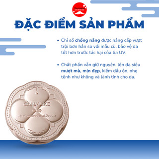 Phấn Phủ Canmake Marshmallow Finish Powder SPF50 PA++++ Chống Nắng Đều Màu Da Lâu Trôi Bền Màu 10g