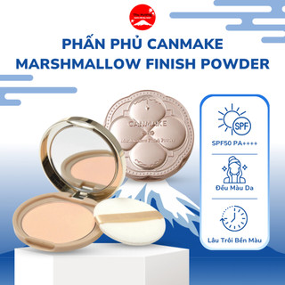 Phấn Phủ Canmake Marshmallow Finish Powder SPF50 PA++++ Chống Nắng Đều Màu Da Lâu Trôi Bền Màu 10g