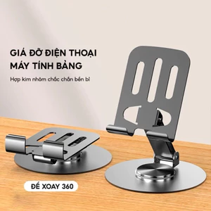 Giá Đỡ Điện Thoại Nhôm Chân Xoay 360-S578 - Shop Giao Màu Ngẫu Nhiên