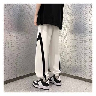 Quần JOGGER ống rộng hách dáng vải nỉ Phong cách Hàn quốc QUẦN DRAGON PHỐI SỌC dáng thể thao K1