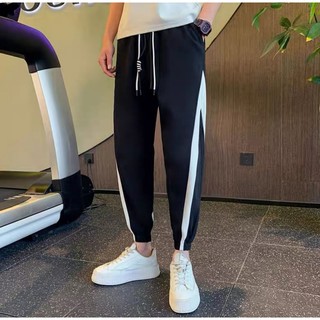 Quần DRAGON Bo Gấu Chất Nỉ Bông Dày Dặn unisex dáng dài nam nữ phối sọc basic 2025 - DTB k1