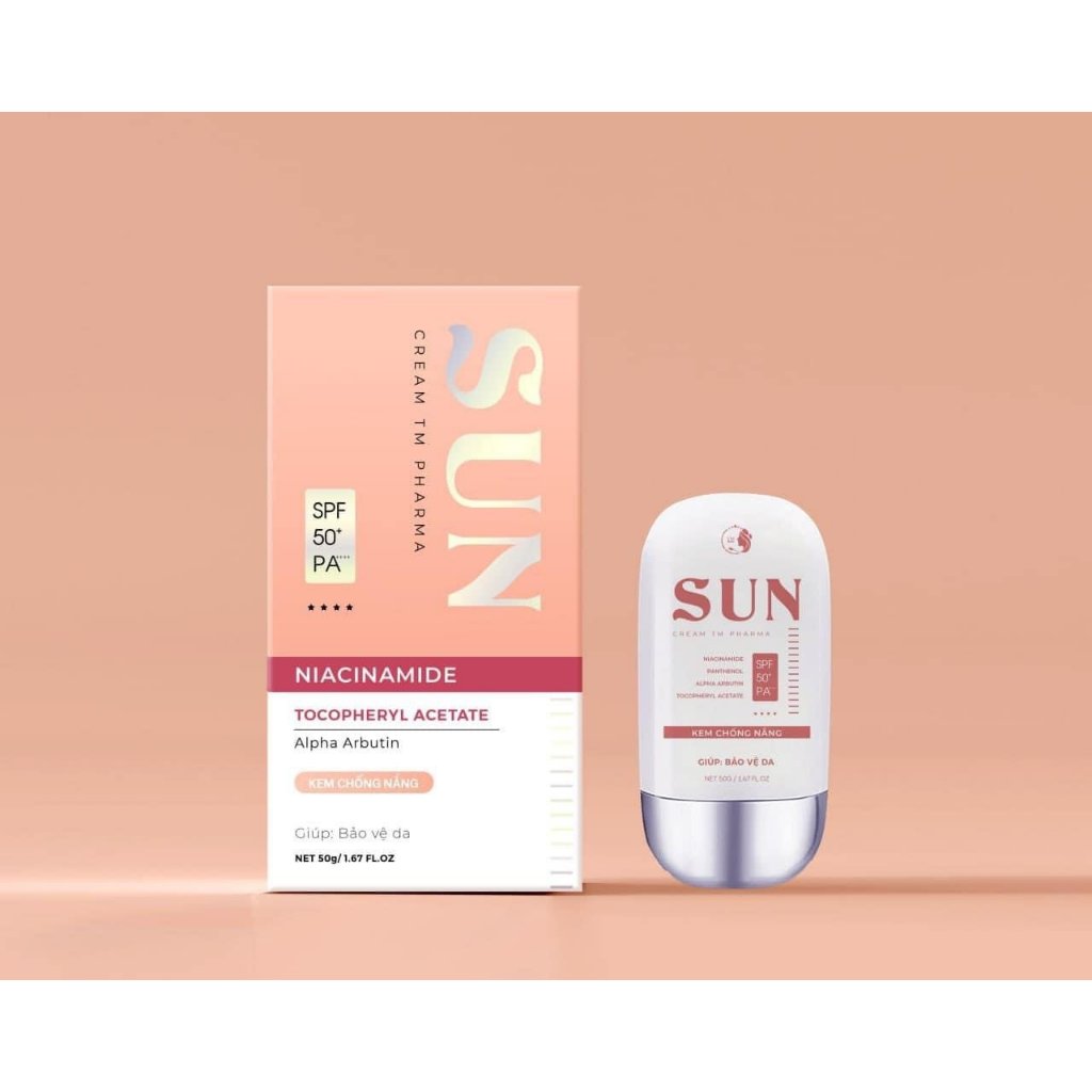 Ảnh Combo 2 Kem Chống Nắng Sun Cream TM Pharma Nâng Tone Da,Không Bết Dính,Công Nghệ Titanium 1