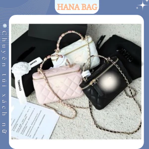 Túi quai kiềng hoa sz 19 full box nam châm