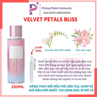 [ Đủ Mùi ] XỊT THƠM TOÀN THÂN BODY MIST VICTORIA'S SECRET 250ML - PHỒNG PHỀNH