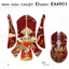 Skin dán chuột Dareu EM901 mẫu X-cross, Âu Cơ, Zelda, đài sen | Film 3M | custom miếng dán theo yêu cầu