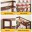 Kệ sách nhiều tầng bằng gỗ nguyên khối, giá đựng hồ sơ văn phòng