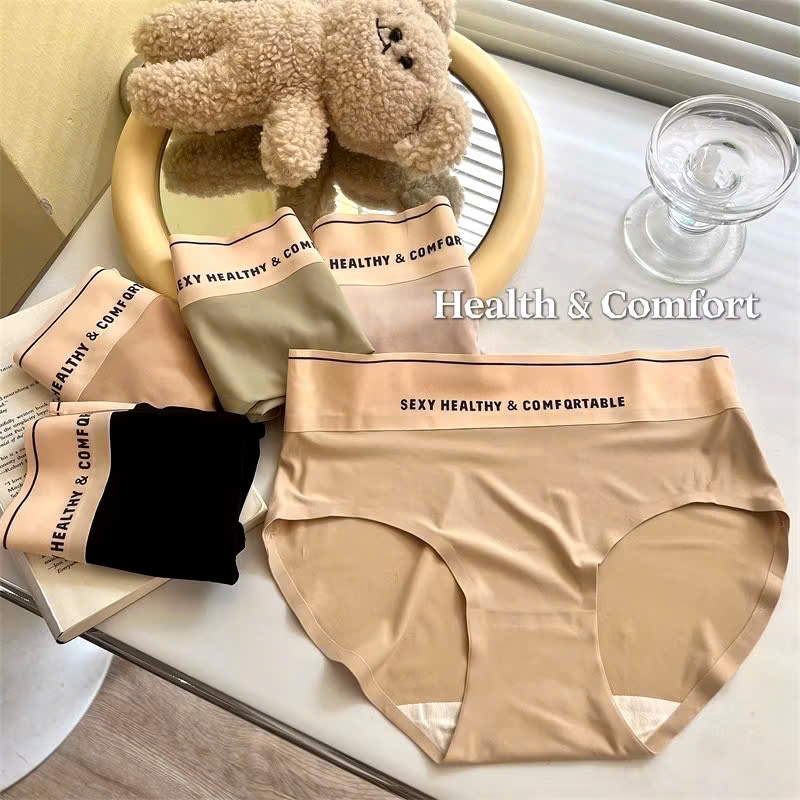 Sét 5 10 quần lót su 1035, Quần lót đúc su cạp lửng 5cm không đường may cao cấp