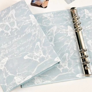 Album Ảnh Binder Đựng Card A5 - Sổ Còng Sưu Tầm Gợn Nước Timo VPBL15