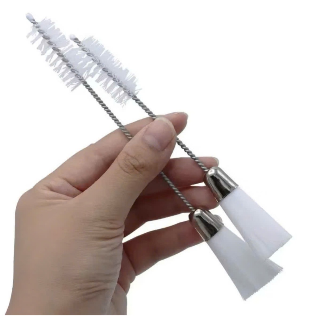 Chổi Quét Vệ Sinh Máy May 2 Đầu 17cm - Cọ Vệ Sinh Phụ Kiện Máy May Công Nghiệp