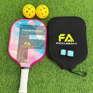 (HOẢ TỐC HN) Vợt Pickleball F-sports Power, Công Nghệ Fiberglass PrecisionFlow, Kiểm Soát Cao Cấp