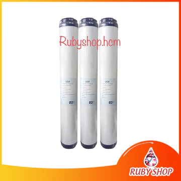 Combo 3 lõi lọc nước số 2 20inch, lõi than hoạt tính hạt UDF (3 cái) Rubyshop.hcm