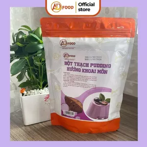 Bột thạch pudding hương khoai môn thơm ngon Túi 500gr