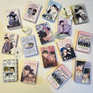 Card BoyLove Manhwa Jinx Pearl Boy Checkmate Lomo Hologram Hộp 50-55 Tấm Các Loại Timo QT69