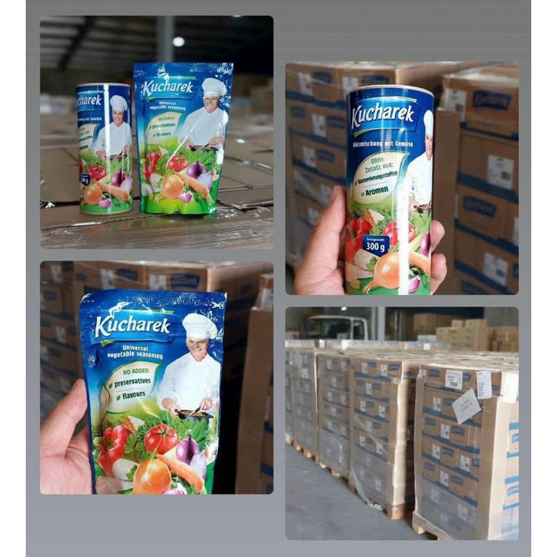 Hạt nêm hữu cơ chay Kucharek Đức ONFOD cho bé ăn dặm ăn chay giảm cân healthy eat clean