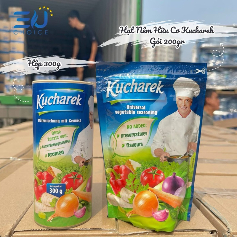 Hạt nêm hữu cơ chay Kucharek Đức ONFOD cho bé ăn dặm ăn chay giảm cân healthy eat clean