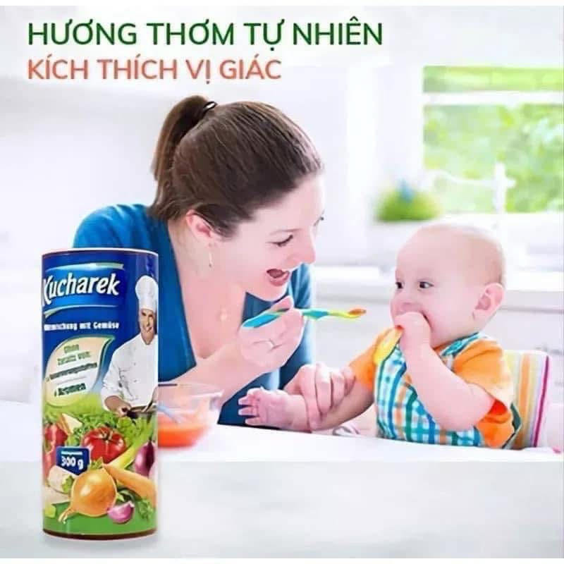 Hạt nêm hữu cơ chay Kucharek Đức ONFOD cho bé ăn dặm ăn chay giảm cân healthy eat clean