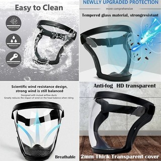 Mặt nạ bảo vệ công việccao cấp chắn Mặt nạ bảo vệ trong suốt chống bụi,  Chống hàn và chống mài,Có Lỗ Thoát khí mẫu mới