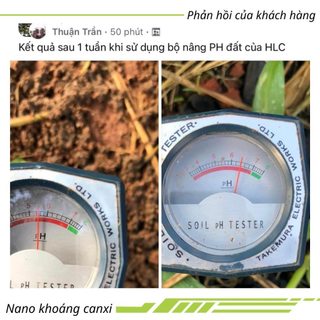 NANO KHOÁNG CANXI HLC 500ML NÂNG PH ĐẤT - TĂNG PH ĐẤT, HẠ PHÈN, THAY THẾ VÔI,  KHÔNG GÂY CHAI ĐẤT, CÂN BẰNG PH