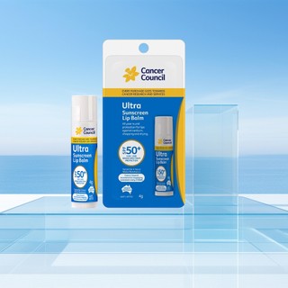 Son dưỡng môi chống nắng Cancer Council Ultra Sunscreen Lip Balm SPF50+ (4g)