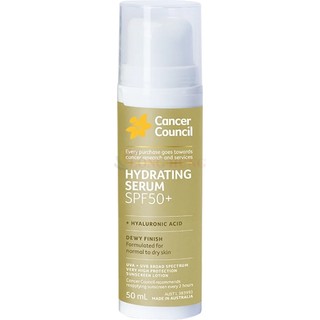 Tinh chất chống nắng cấp ẩm Cancer Council Hydrating Serum SPF50+ (50ml)