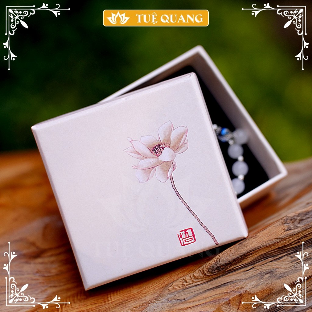 Vòng Tay Hai Lớp Huyền Vũ –  Đá Màu Đen