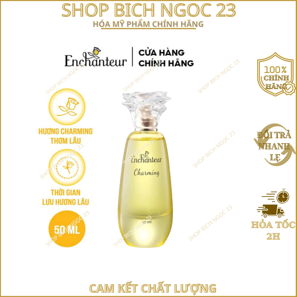 Nước hoa Enchanteur hương nước hoa Pháp nồng nàn, quyến rũ 50ml