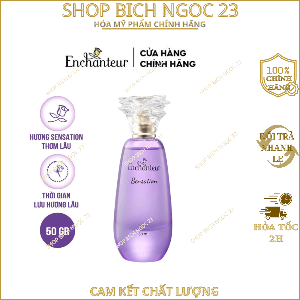 Nước hoa Enchanteur hương nước hoa Pháp nồng nàn, quyến rũ 50ml