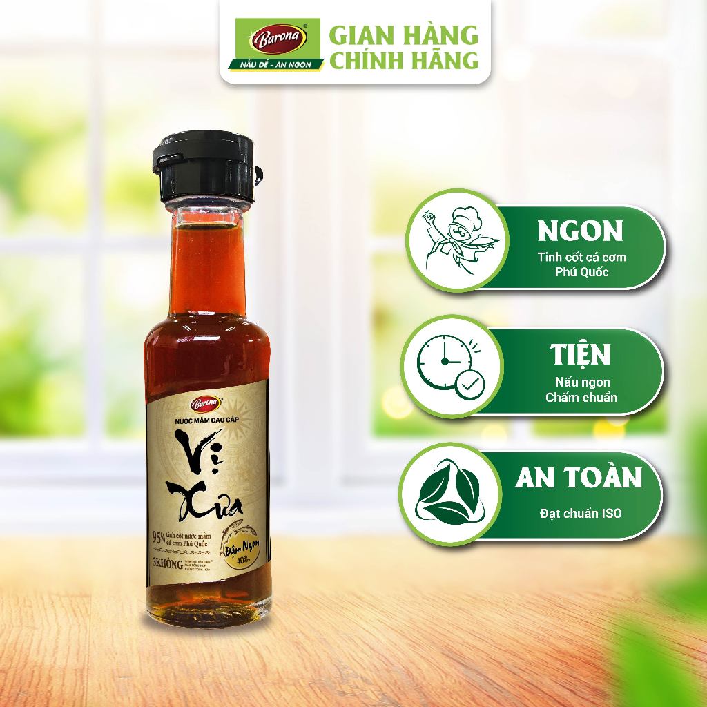 Ảnh Combo 2 gói Nước Dùng Lẩu Thái Barona 180g [Tặng 1 chai Nước Mắm Cao Cấp Vị Xưa 40 độ đạm 50ml] 4