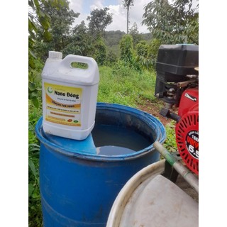 NANO ĐỒNG RỬA VƯỜN HLC 500ml - XỬ LÝ ĐẤT TRỒNG, XỬ LÝ GIÁ THỂ TRỒNG CÂY, TẨY RỬA RONG RÊU, NẤM, VI KHUẨN SAU THU HOẠCH