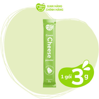 Phô Mai Tách Muối Mămmy Dạng Bột Rắc Cơm, Cháo Cho Bé Ăn Dặm, Hộp 10 gói (3g/gói) - Lucie's Mom