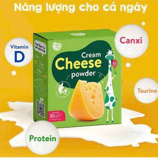 Phô Mai Tách Muối Mămmy Dạng Bột Rắc Cơm, Cháo Cho Bé Ăn Dặm, Hộp 10 gói (3g/gói) - Lucie's Mom