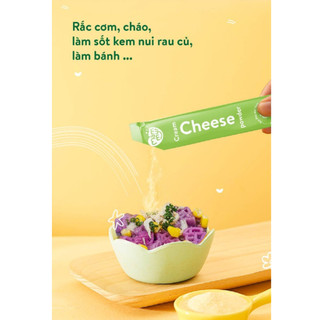 Phô Mai Tách Muối Mămmy Dạng Bột Rắc Cơm, Cháo Cho Bé Ăn Dặm, Hộp 10 gói (3g/gói) - Lucie's Mom