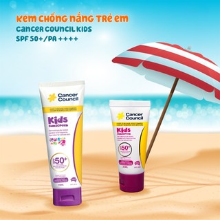 Kem chống nắng trẻ em Cancer Council Kids Sunscreen SPF50+ (35ml/110ml)