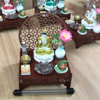 Bàn thờ Mini Mẹ Quan Âm Mẫu 2025 Size 11cmx9cm