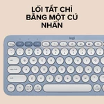 Pebble 2 Combo, Bàn phím Bluetooth Logitech K380s và chuột Logitech M350s - Yên tĩnh,  Easy-Switch — ảnh 5