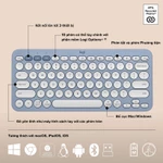 Pebble 2 Combo, Bàn phím Bluetooth Logitech K380s và chuột Logitech M350s - Yên tĩnh,  Easy-Switch — ảnh 6