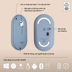 Pebble 2 Combo, Bàn phím Bluetooth Logitech K380s và chuột Logitech M350s - Yên tĩnh,  Easy-Switch — ảnh 7