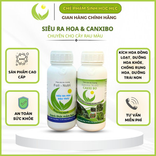 Combo 2 chai 500ml cho cây ra hoa nhiều đậu trái,chống rụng cho rau ăn trái cà chua, ớt, đậu leo, bầu bí