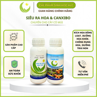 Combo 2 chai 500ml cho cây ra hoa nhiều đậu trái, dưỡng bông , chống rụng bông và trái